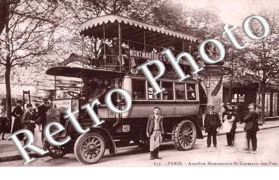 AUTOBUS Montmartre Saint Germain des Pres