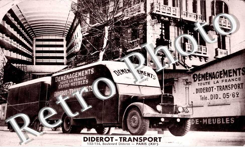 DIDEROT TRANSPORT 152-154  BOULEVARD DIDEROT 