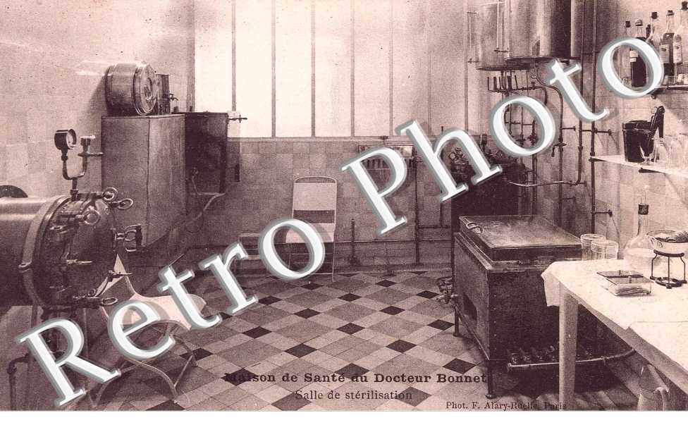 Maison de Sante du Docteur Bonnet, Salle de Sterilisation