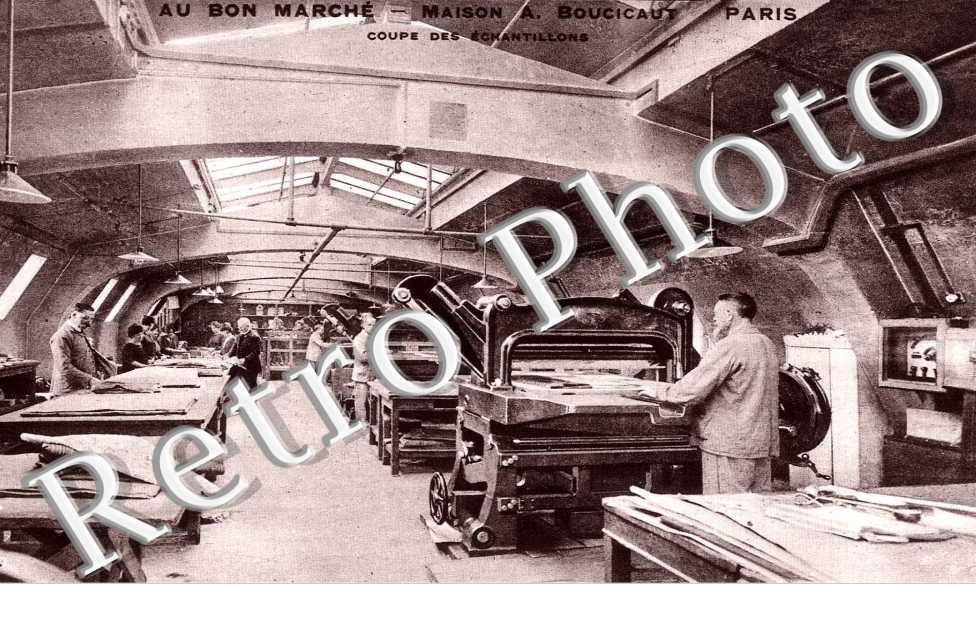  24 Rue de SÃ¨vres Au Bon Marche, Maison A. Boucicaut, Coupe des echantillons