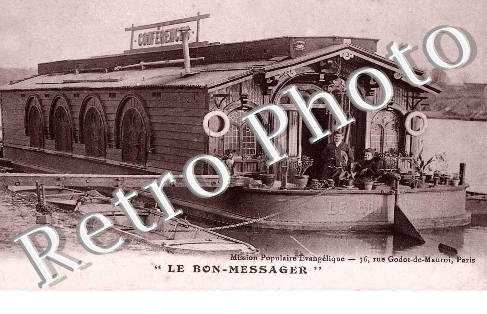 LE BON MESSAGER Mission populaire evangelique 36 rue Godot de Mauroi