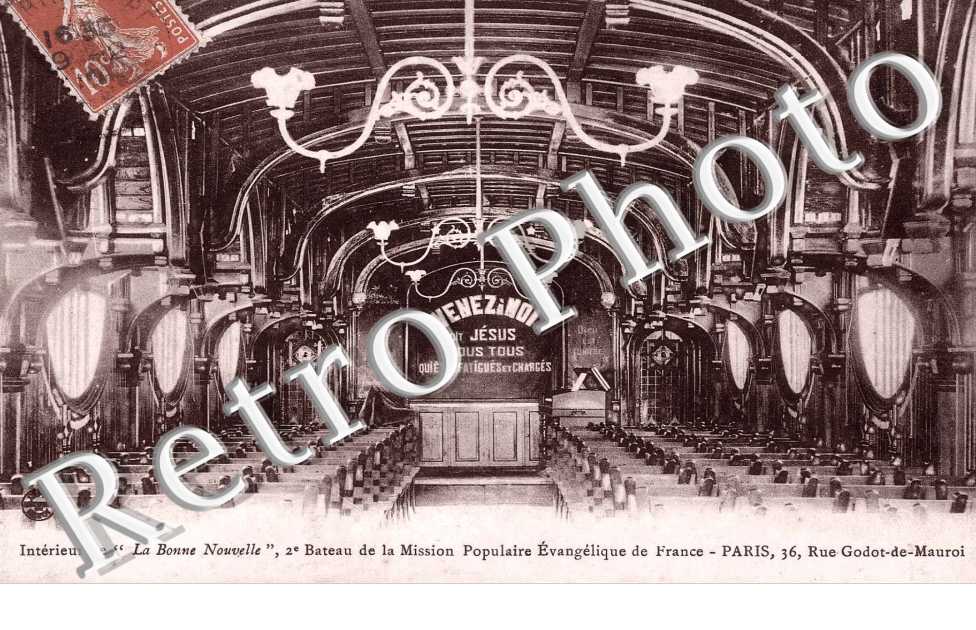 INTERIEUR DE LA BONNE NOUVELLE 36 RUE GODOT DE MAUROI