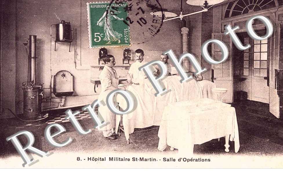 hopital militaire Saint Martin SALLE D&#039;OPERATIONS