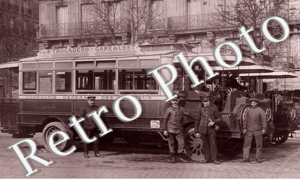 Omnibus, Ligne B, Trocadero-Gare de l&#039;Est