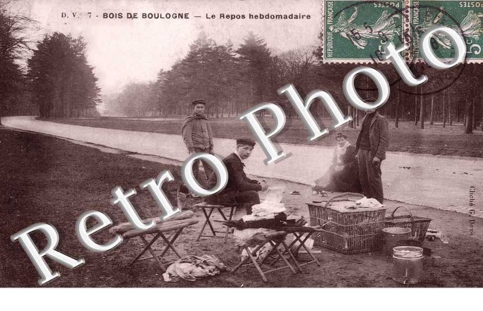 Bois de Boulogne, le repos hebdomadaire