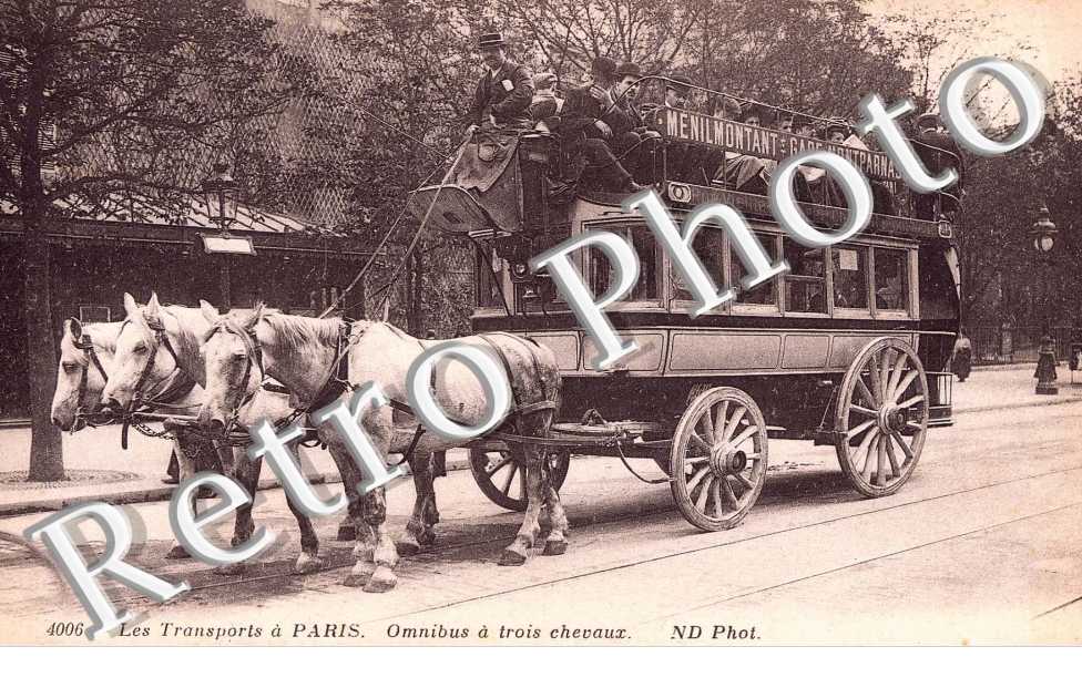 Les Transports, Omnibus a trois Chevaux