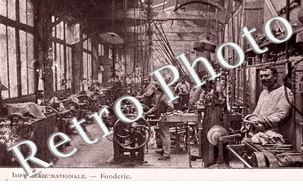 Imprimerie Nationale, Fonderie  27 rue de la Convention