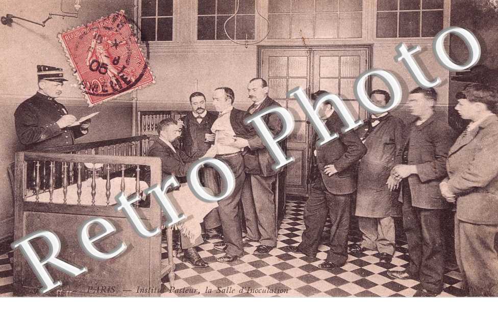 LA SALLE D&#039;INOCULATION INSTITUT PASTEUR
