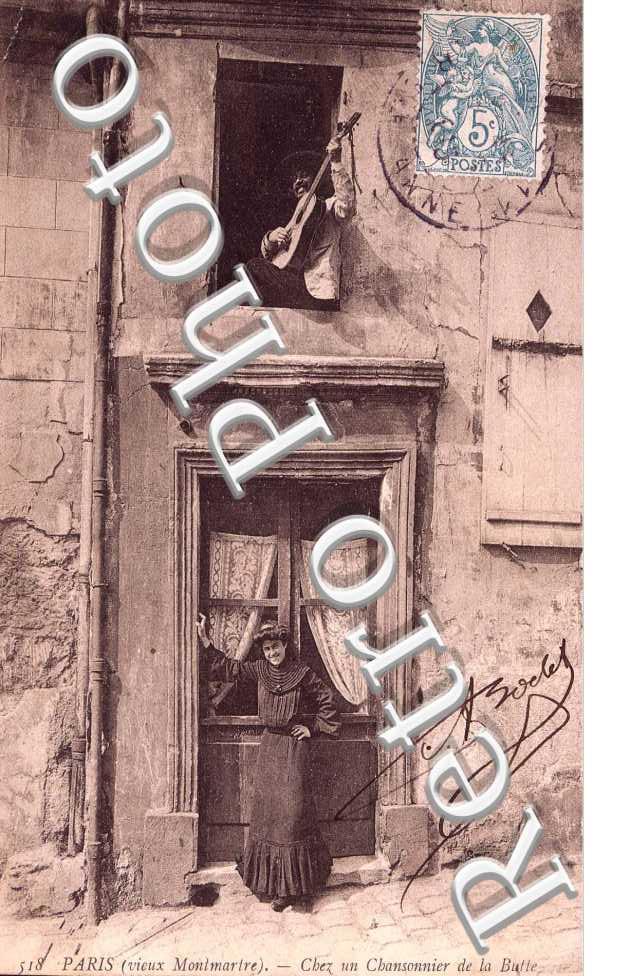 CHEZ UN CHANSONNIER DE LA BUTTE 