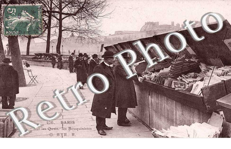 SUR LES QUAIS LES BOUQUINISTES