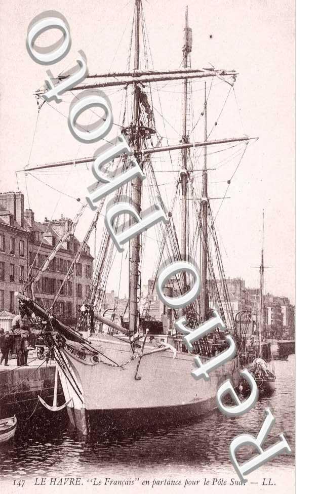 LE FRANCAIS EN PARTANCE POUR le Pole sud (bateau)