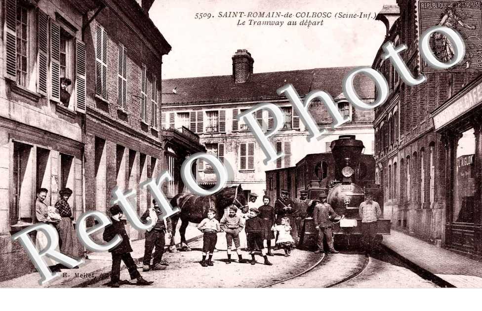 LE TRAMWAY AU DEPART