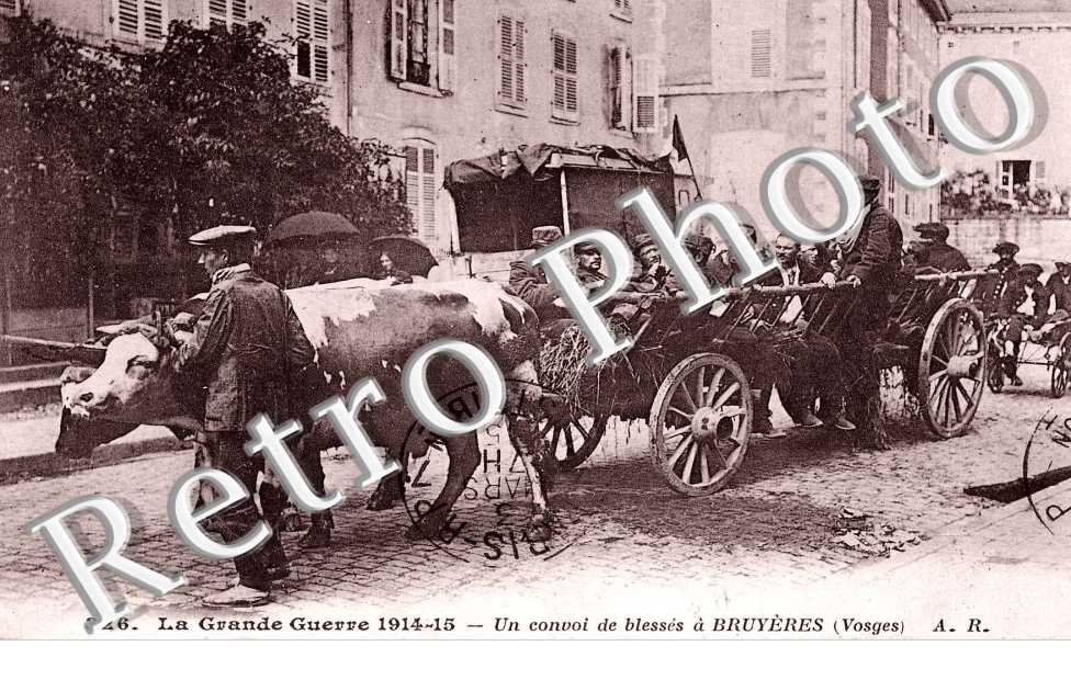 Un convoi de blesses - la grande guerre de 1914-1918