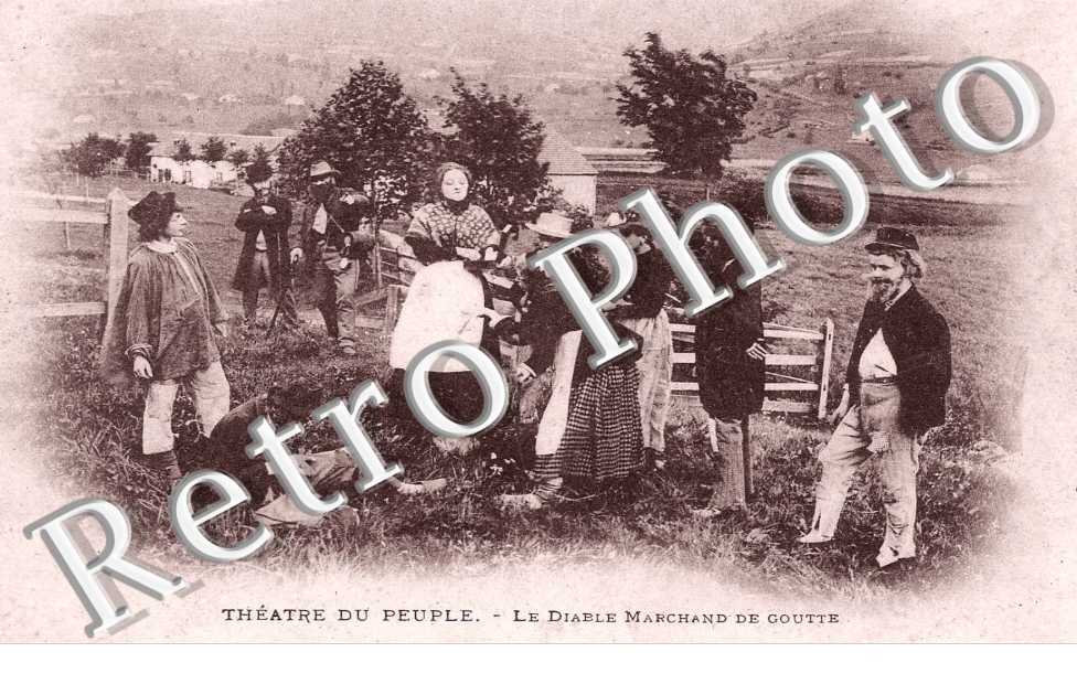 theatre du peuple. le diable marchand de goutte