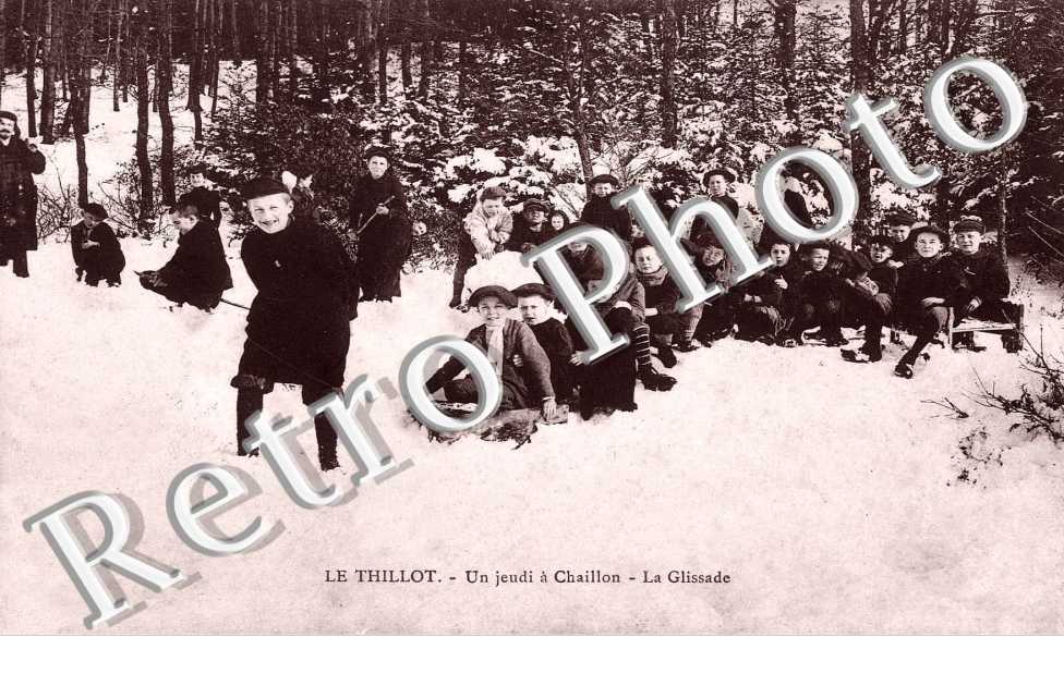 Un jeudi a Chaillon - la glissade
