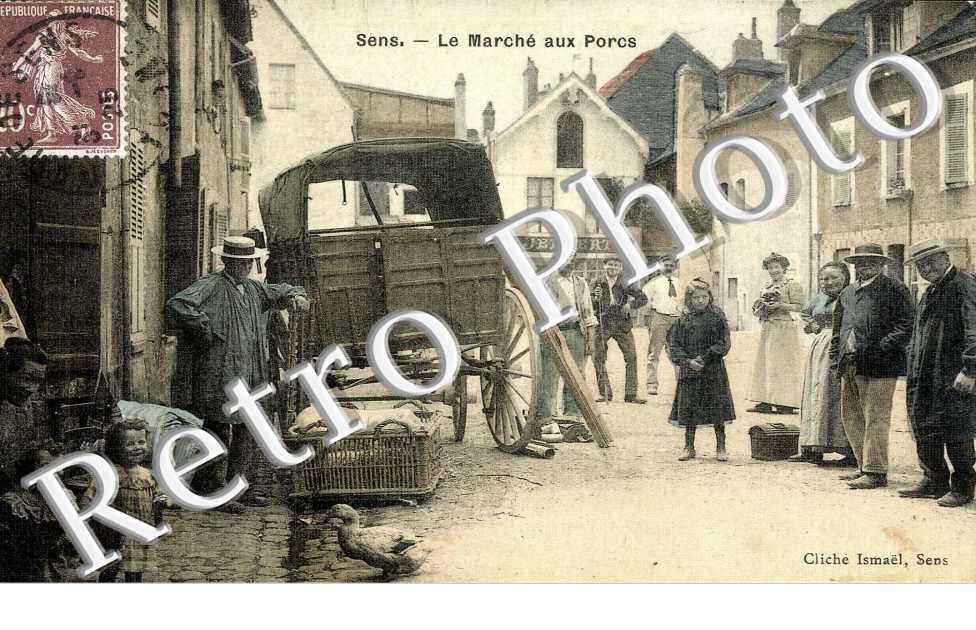 le marche aux porcs