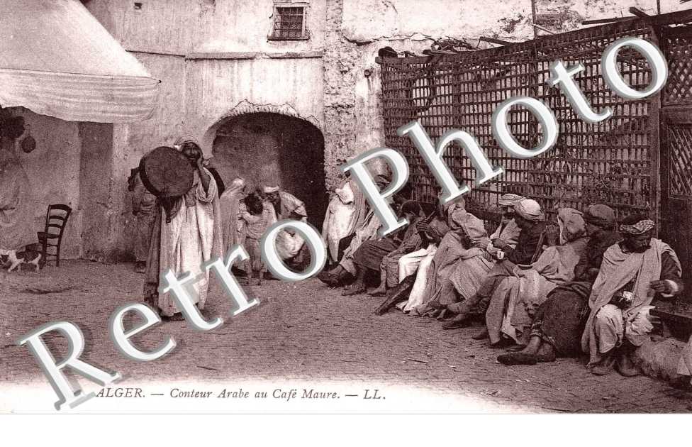 Conteur Arabe au Café Maure