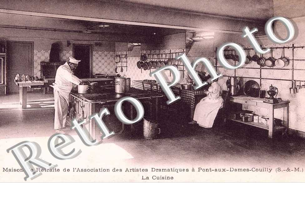 cuisine de la maison de retraite de l&#039;association des artistes dramatiques