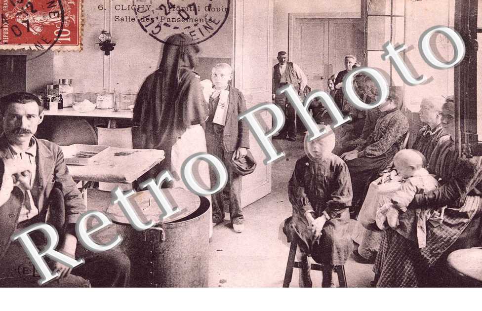 Hopital Gouin - Salle de pansements