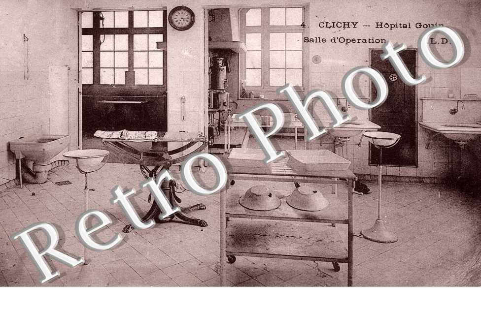 Hopital Gouin - Salle d&#039;operation