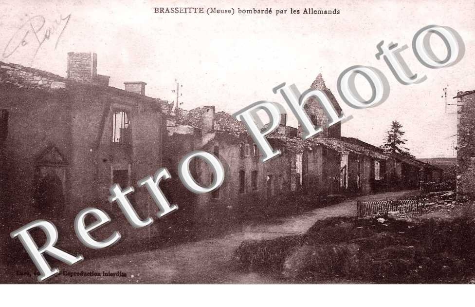 Bombarde par les allemands
