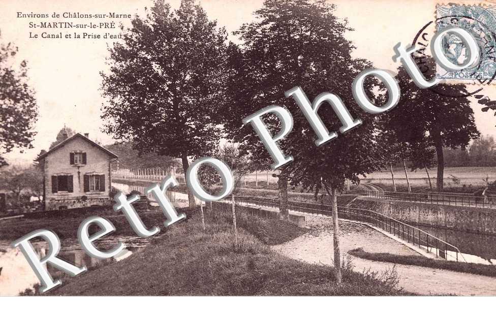 Le canal et la prise d&#039;eau