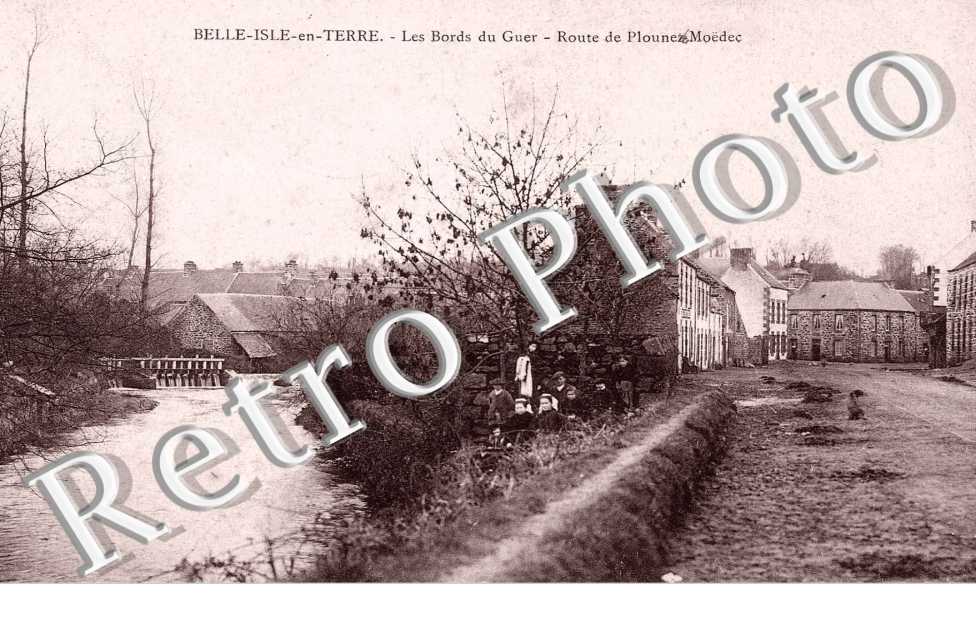 les bords du Guer, route de Plounez Moëdec