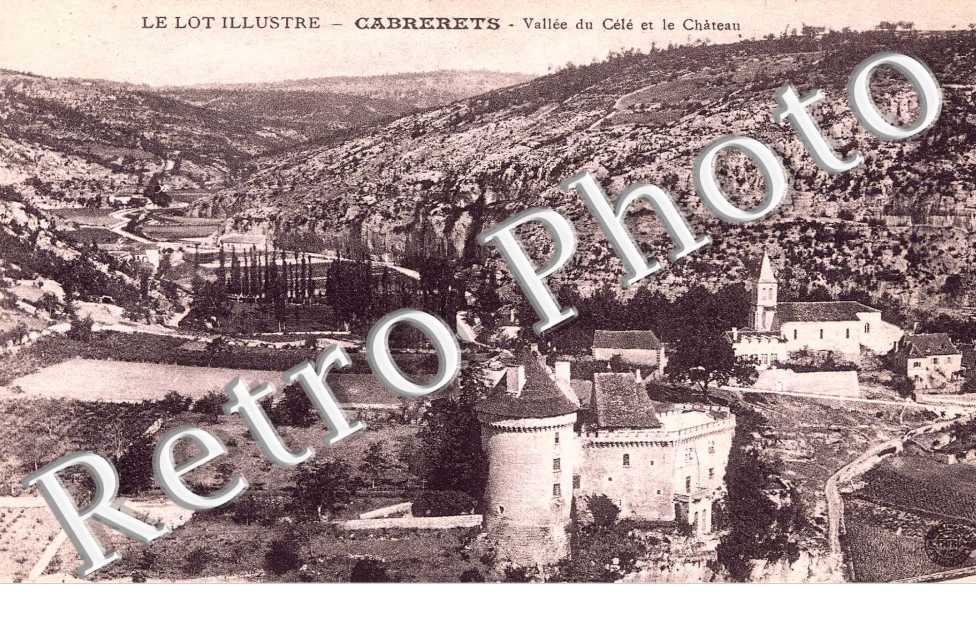 Vallee du Cele et le Chateau