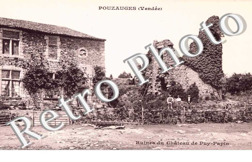 RUINES DU CHATEAU de Puy Papin
