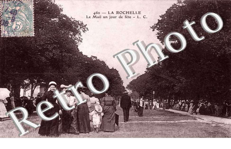 Le Mail, un jour de fete