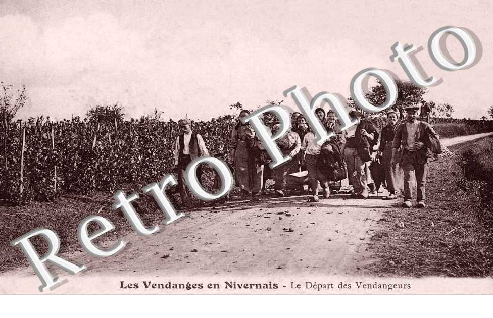 Le Depart des Vendangeurs
