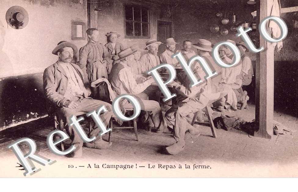 A la campagne! Le repas a la ferme