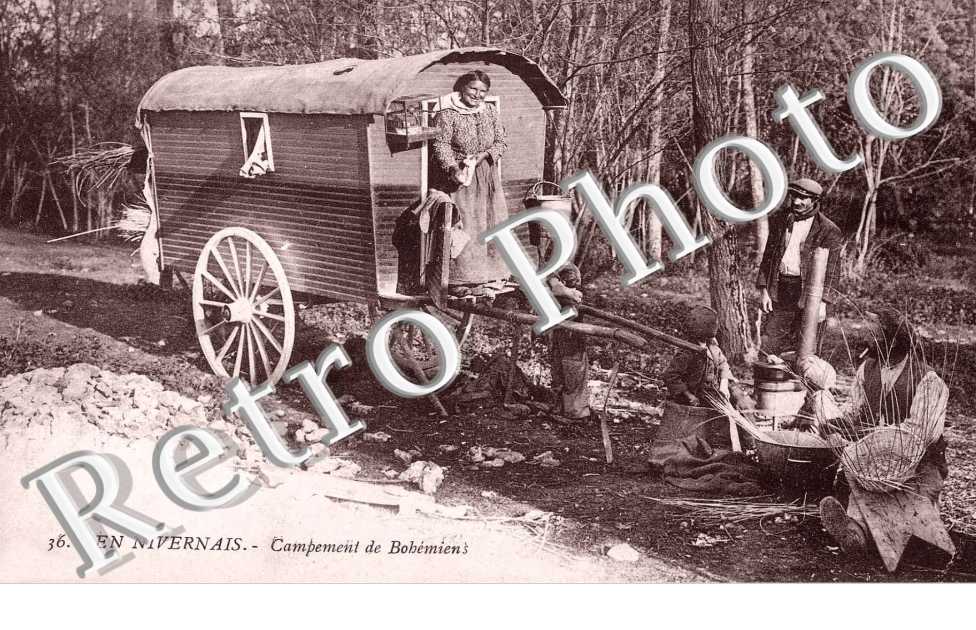 Campement de Bohemiens