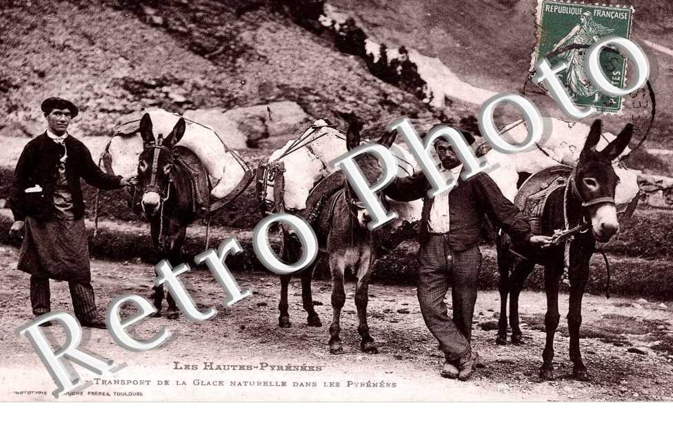 Transport de la Glace naturelle