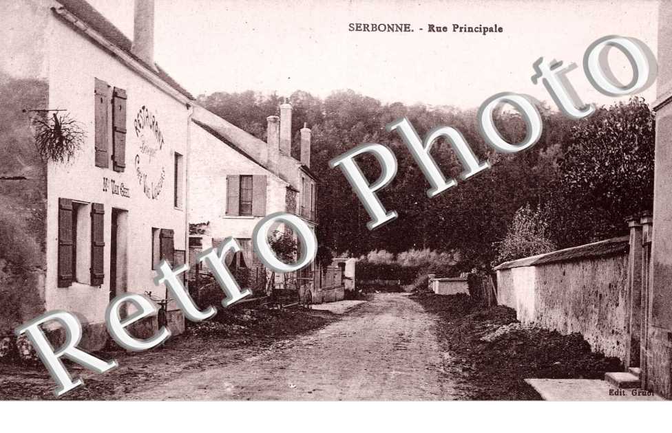 SERBONNE  Rue principale