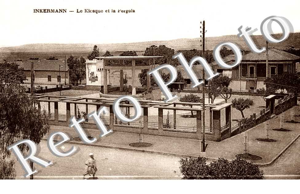 le kiosque et la pergola