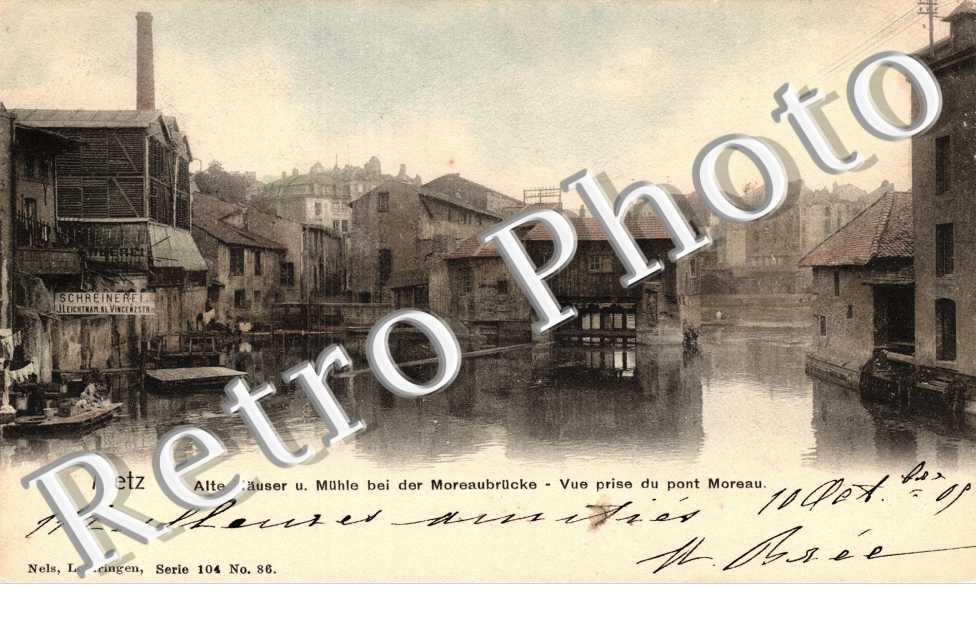 Vue prise du Pont Moreau (Editeur Nels)
