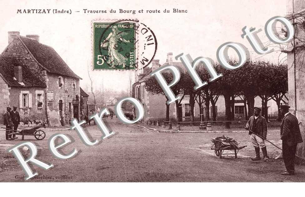 Traverse du bourg et route du Blanc