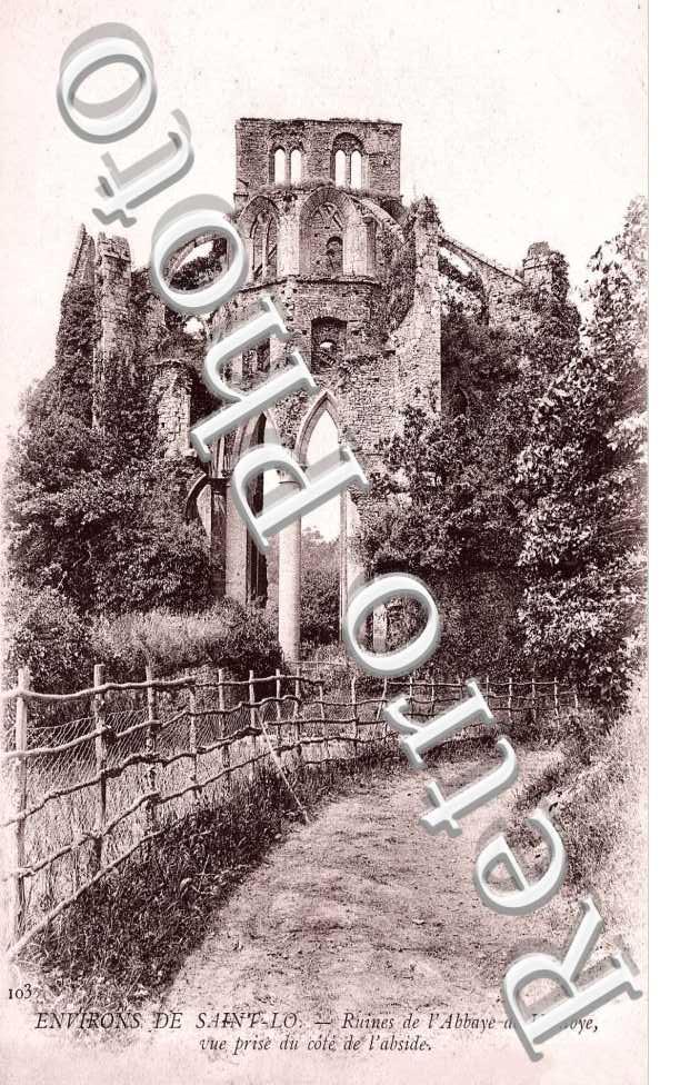 Ruines de l&#039;Abbaye de Hambye