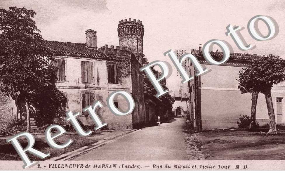 Rue du mirail et vieille tour