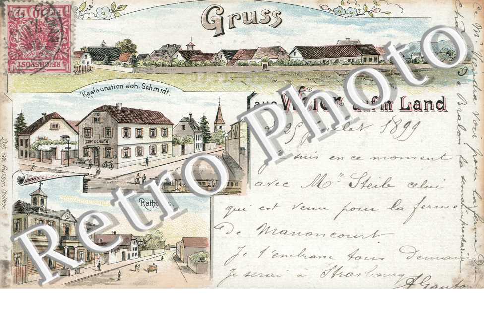 vue générale - Restauration Schmidt - Rathhaus