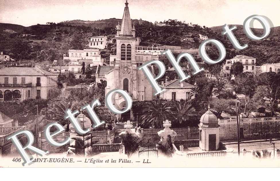 L&#039;eglise et les villas