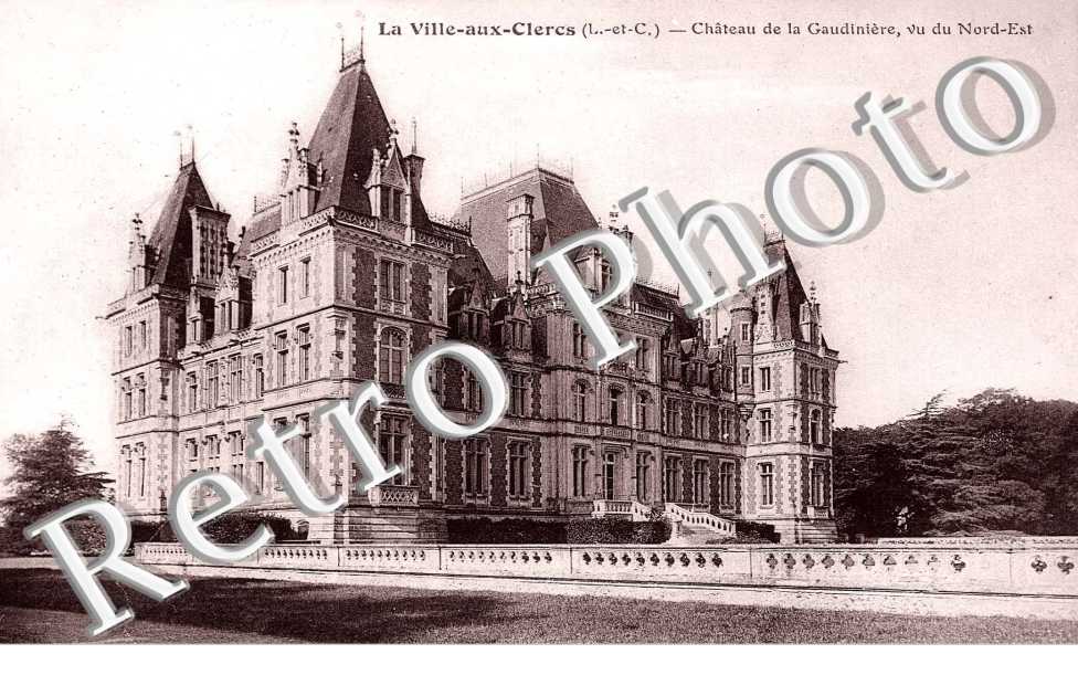chateau de la Gaudiniere, vu du Nord-Est