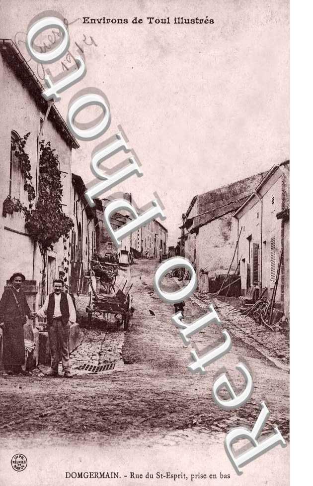 rue du Saint Esprit, prise en bas