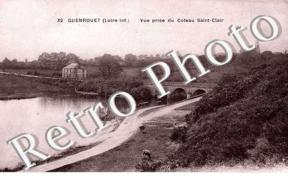 Vue Prise du Coteau Saint Clair