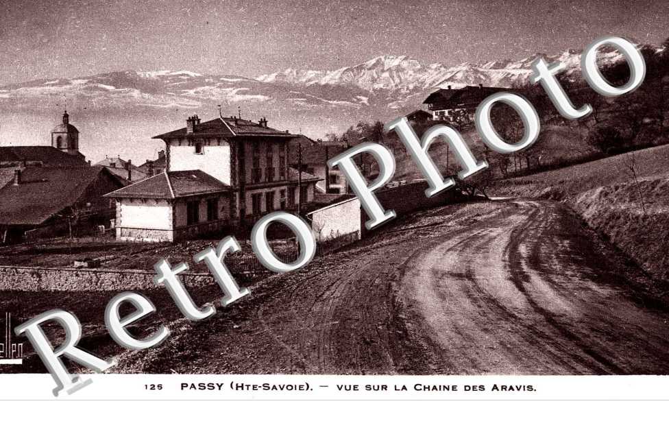 Vue sur la chaine des Aravis - Montagne