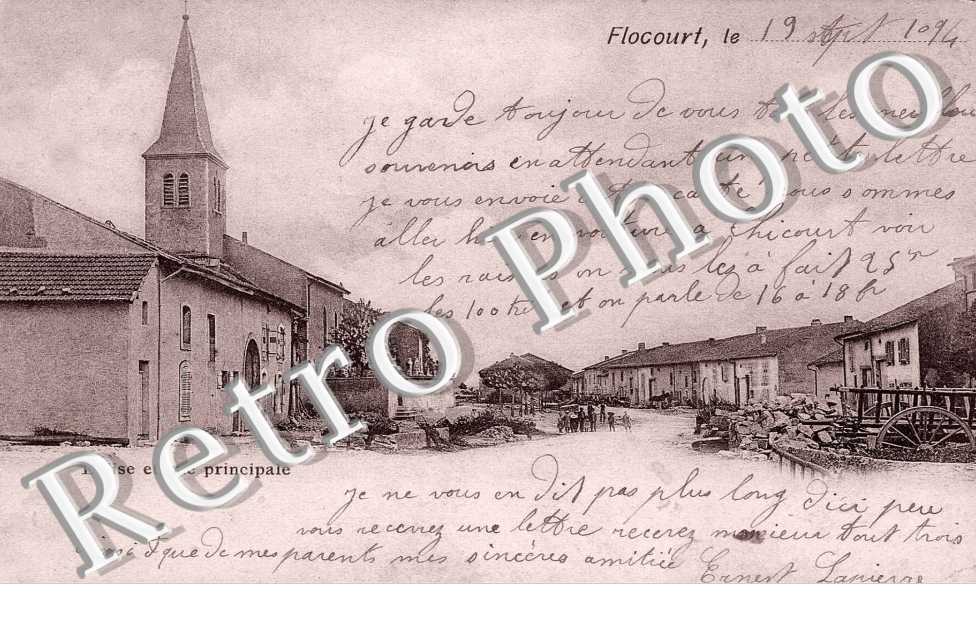 Eglise et Rue Principale