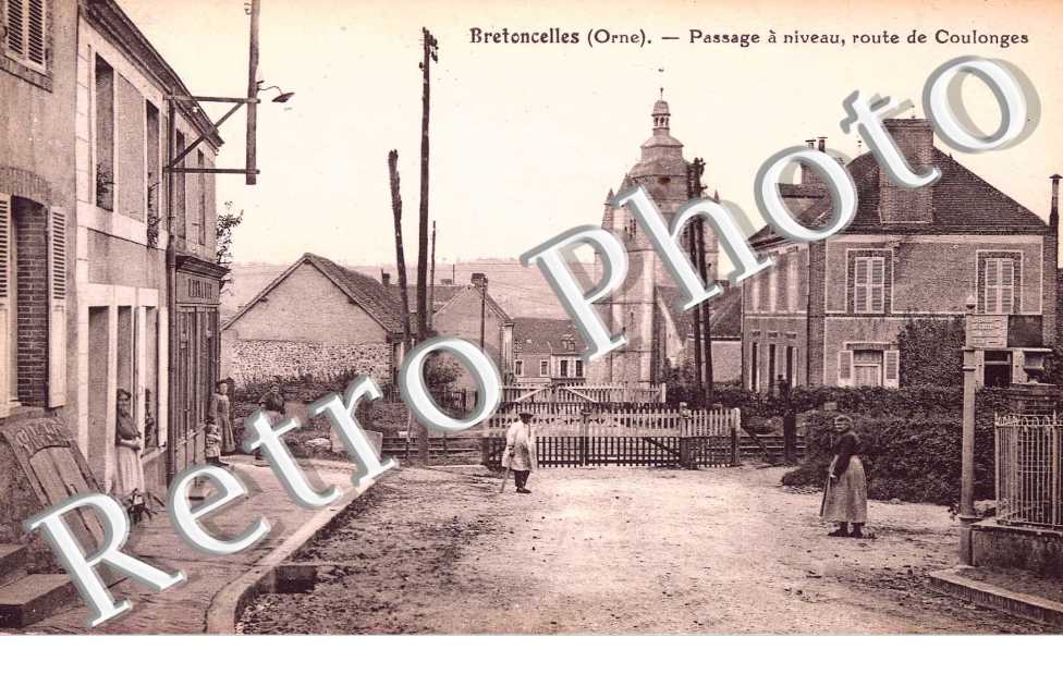 passage a niveau, route de Coulonges