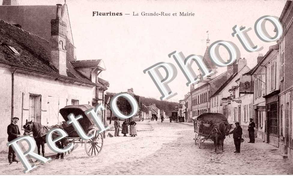 la Grande-Rue et mairie