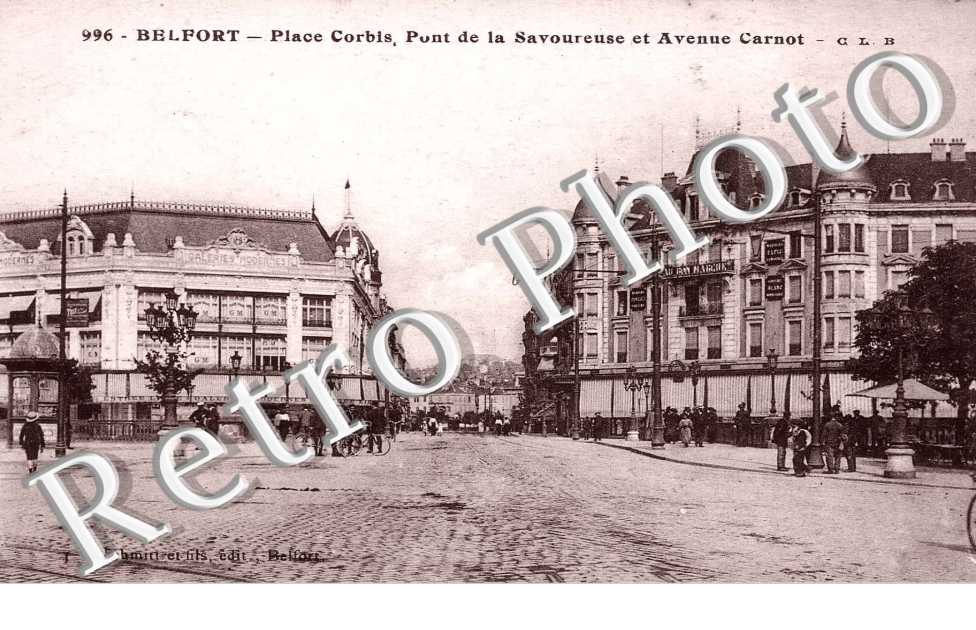 PLACE CORBIS PONT DE LA SAVOUREUSE ET AVENUE CARNOT